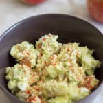 Apple avocado egg salad no mayo | trialandeater.com