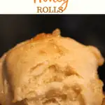 glazed honey roll on fork pinterest