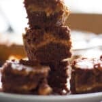 Pumpkin cheesecake brownies