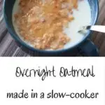 Steel cut oats that cook for you while you're sleeping. A great way to wake up and have breakfast in bed!