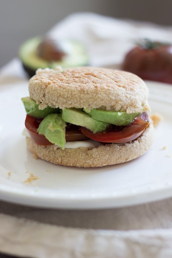 Quick and delicious lunch for all the avocado fans out there!