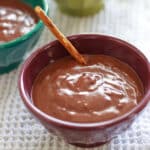 Nutella in pudding = deliciousness. Super yummy way to enjoy Nutella in refrigerated form!