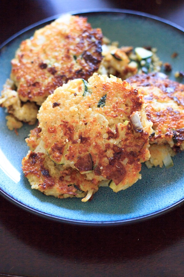 Wonderful veggie-friendly burger substitute. This quinoa burger will have your family asking for seconds!