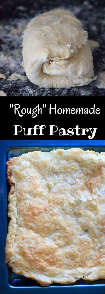 Rough puff pastry - make your own homemade puff pastry dough in less time than you think!