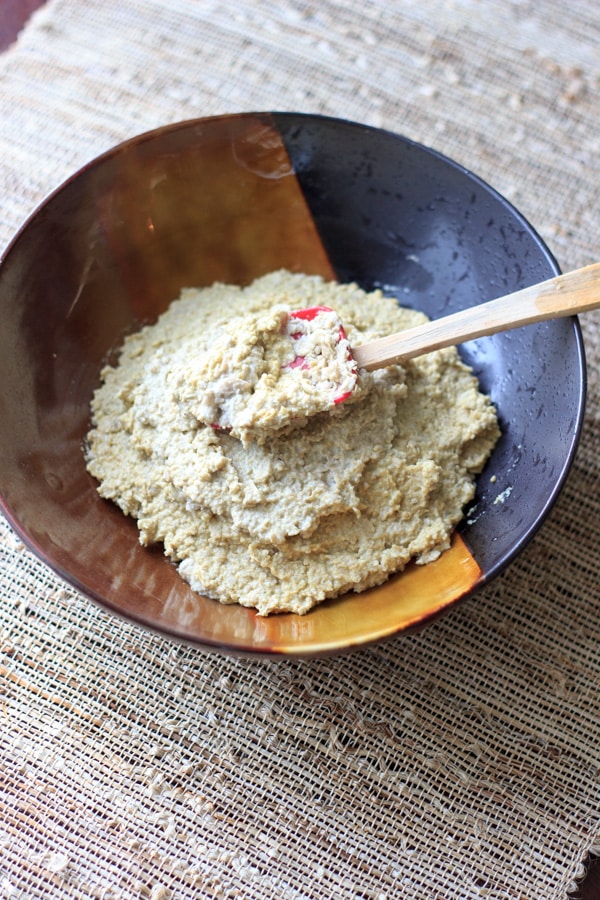 Change out your normal chickpea hummus and make it out of sunflower seeds instead! Curry + cayenne spices give it an extra kick of flavor. | @trialandeater