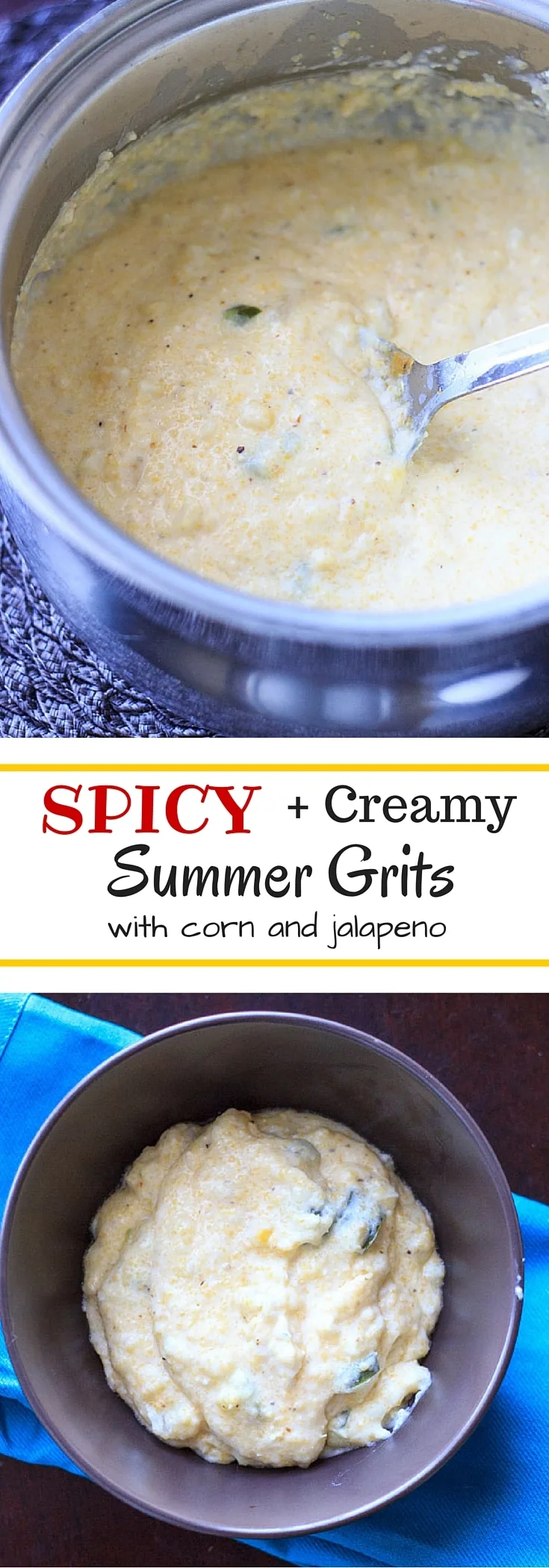 Spicy summer grits pin