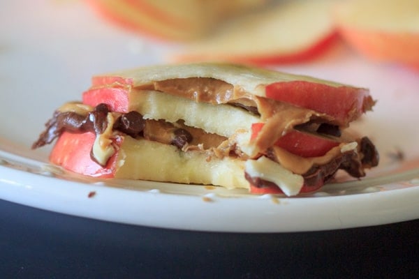 Apple cookies are a fun way to get your apple a day! Load up slices of apple with your favorite toppings for a sweet, satisfying, guilt-free snack!