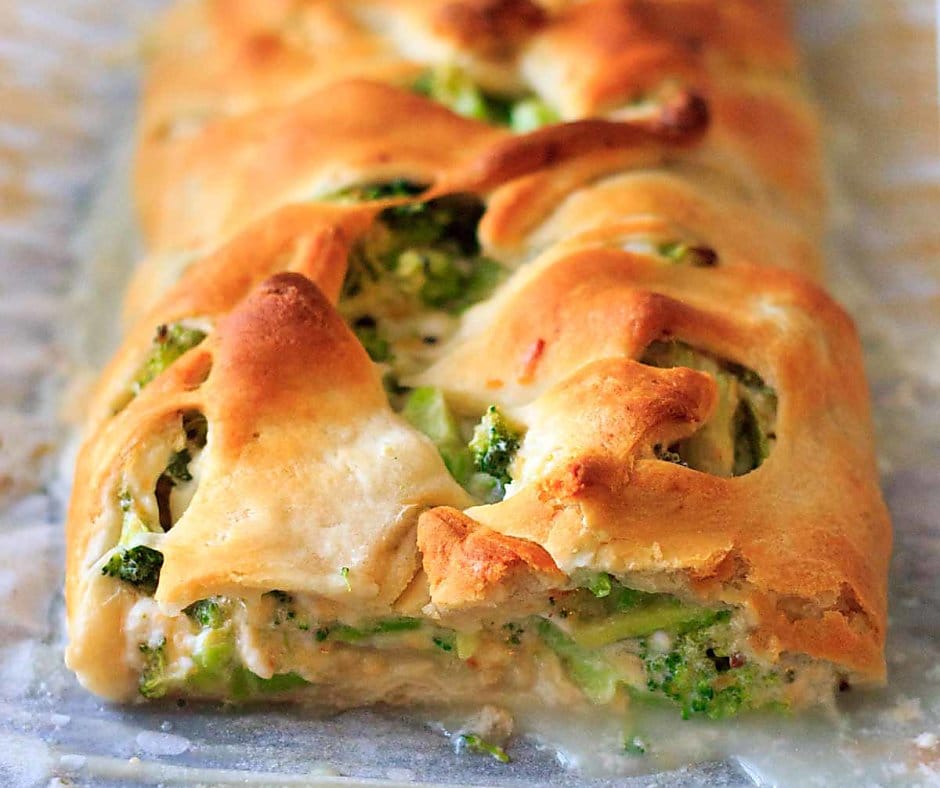 Broccoli Crescent Wrap 5 Main Ingredients Healthy 30 Minute Dinner