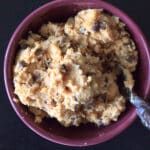 Are you brave enough to try chickpea cookie dough? This is a no-bake, vegan recipe meant to be a healthy alternative for those cookie dough cravings.