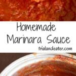 Homemade marinara sauce. So easy, delicious and customizable, you won't want to buy store brand ever again!