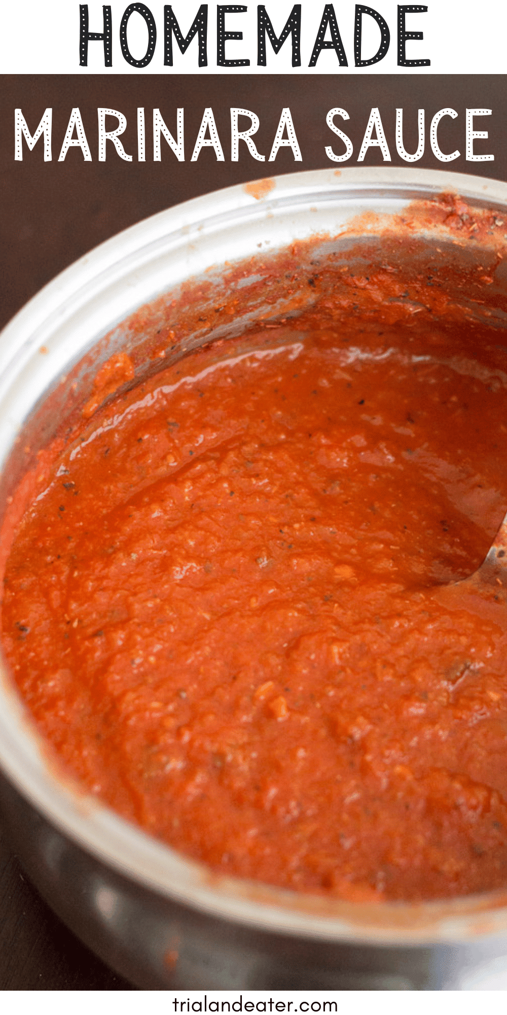 Homemade marinara sauce vegan, glutenfree, customizable