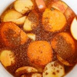 Homemade apple cider to drink on a cold winter day. Can customize to your tastes, and is a great homemade treat for everyone!