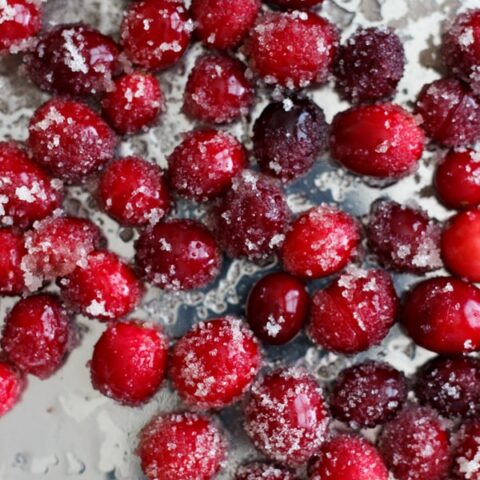 Sugared cranberries-image