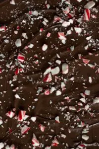 Peppermint thin bark, two ways. A delicious, simple peppermint bark with just a few ingredients! 