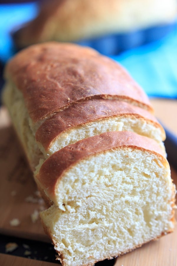 Easter Paska Bread sliced