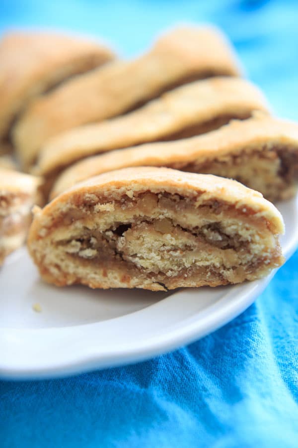 Nana's Potica recipe - a Slovenian nut roll traditionally served at Easter and Christmas.