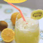 homemade kiwi lemonade