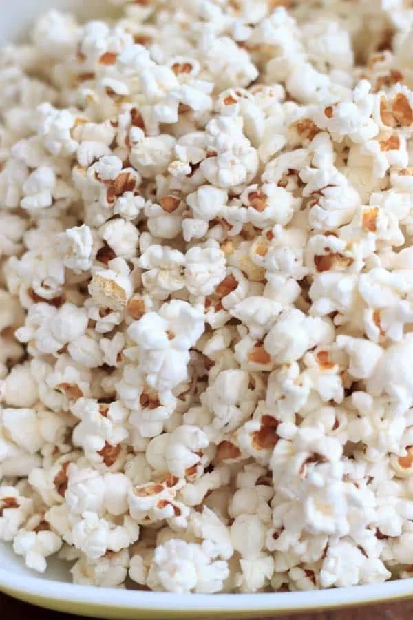 Easy Stovetop Popcorn (with Microwave option) - Dish by Dish