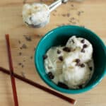 Lavender Honey Ice Cream with Chocolate Chips - The perfect unique ice cream flavor for that will have everyone asking for more.