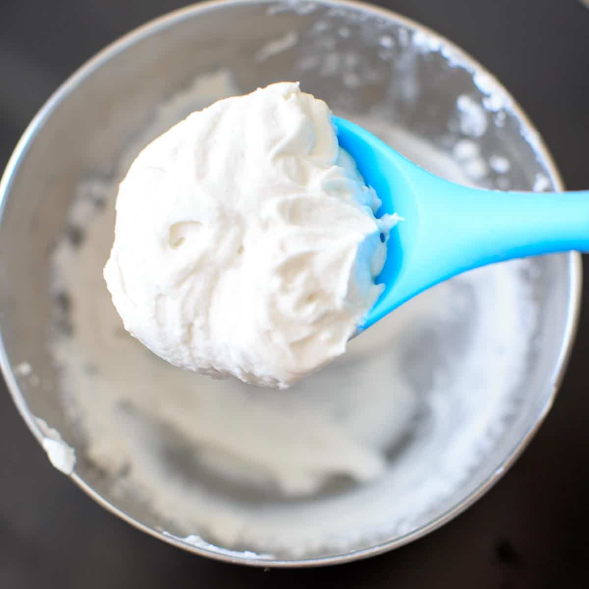 Vegan whipped cream made from coconut cream. Plus 4 flavors to try: chocolate, vanilla, peanut butter and cinnamon!