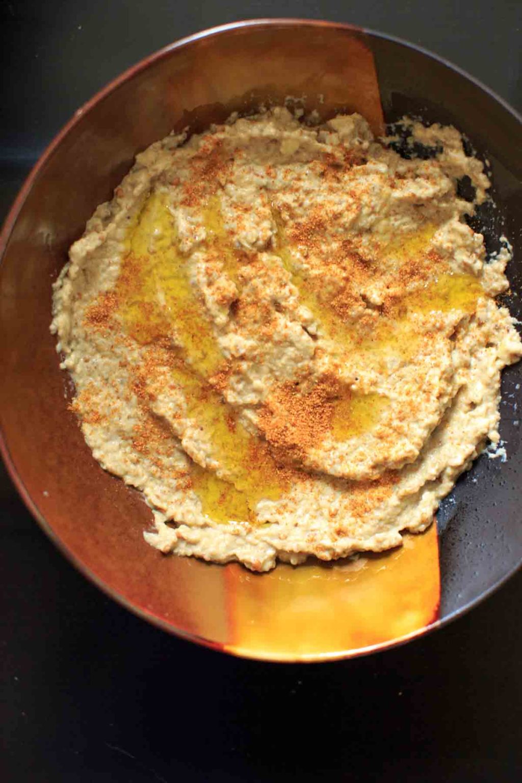 Spicy Baba Ganoush (Eggplant Dip) - with red pepper and sriracha, this appetizer is for you spicy food lovers!