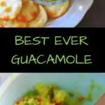 The BEST EVER guacamole recipe that's a little spicy, full of flavor and naturally vegan and gluten-free. Includes tips on how to make it your own if your taste buds can't handle cilantro or spicy.