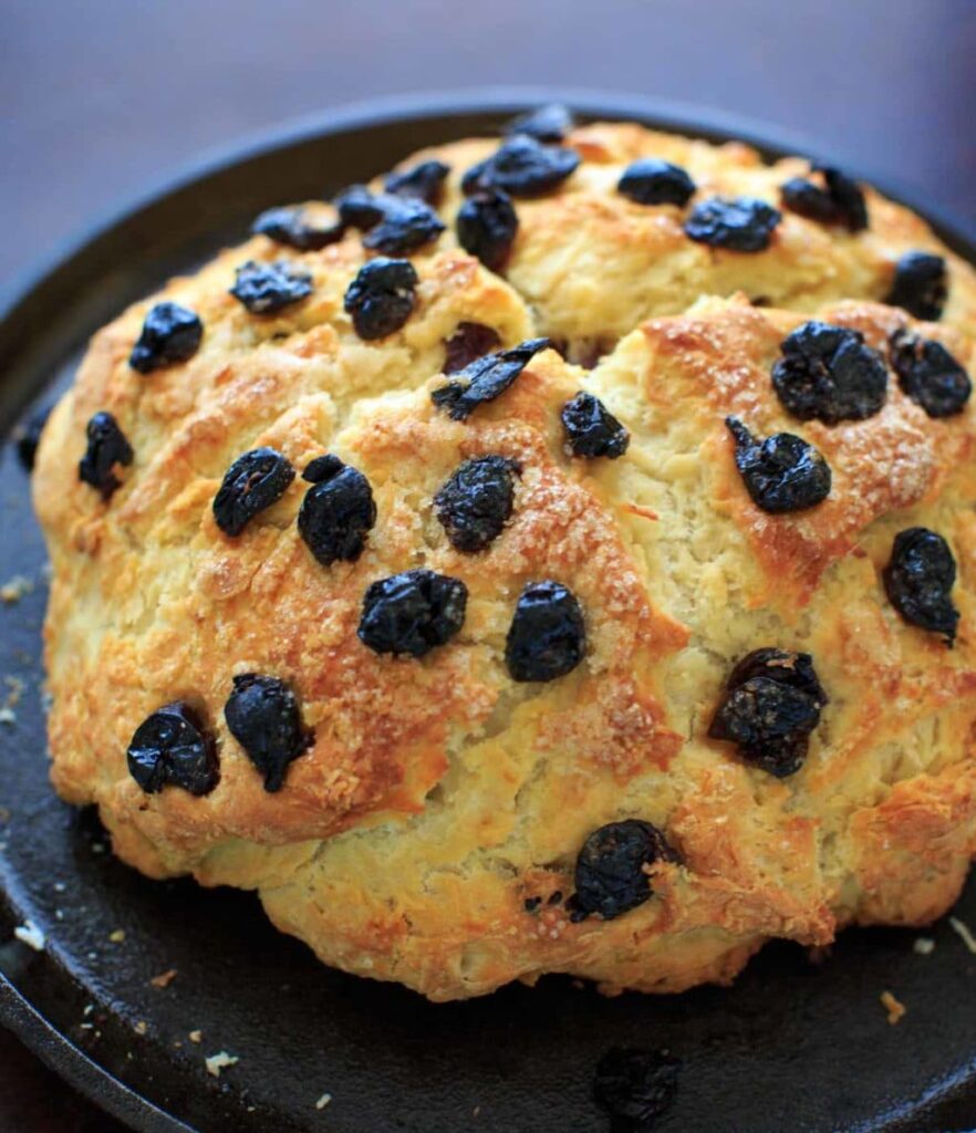 Traditional Irish Soda Bread recipe. Includes options for sweet and savory add-ins.