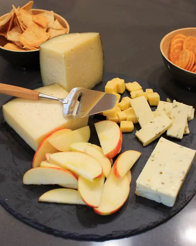 Dinner Party: How to make your own pasta from scratch. Cheese plate.