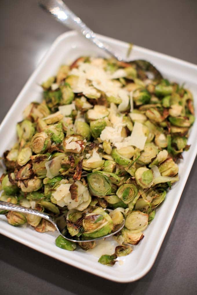 Dinner Party: How to make your own pasta from scratch. Brussels sprouts.