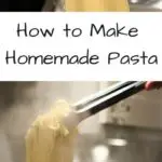 Host a homemade pasta dinner party and put your friends or family to work! This post will help you learn to make your own homemade pasta from scratch.