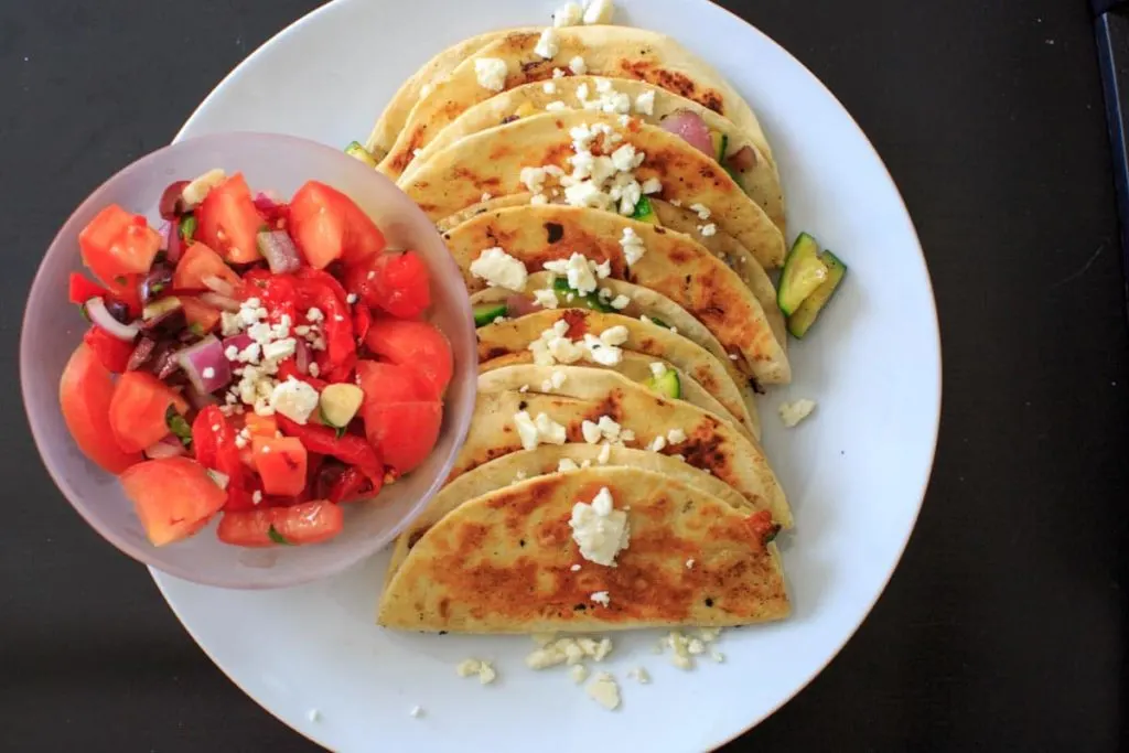 Home Chef Unpaid Review- Zucchini Quesadillas