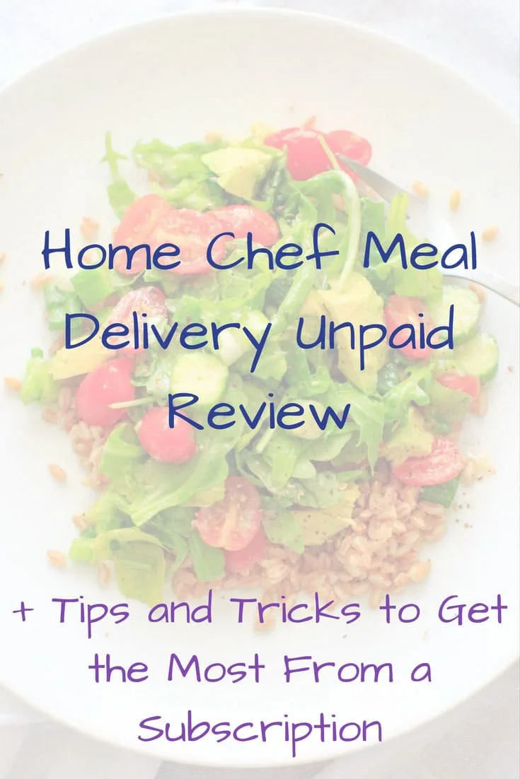 Dinner ingredients delivered clearance to your home