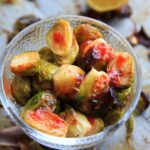 Bang Bang Brussels Sprouts. Easy and spicy side to liven up your veggies.