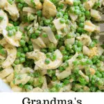 Grandma's pea salad