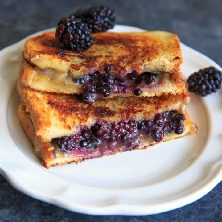 Blackberry Brie Grilled Cheese-image