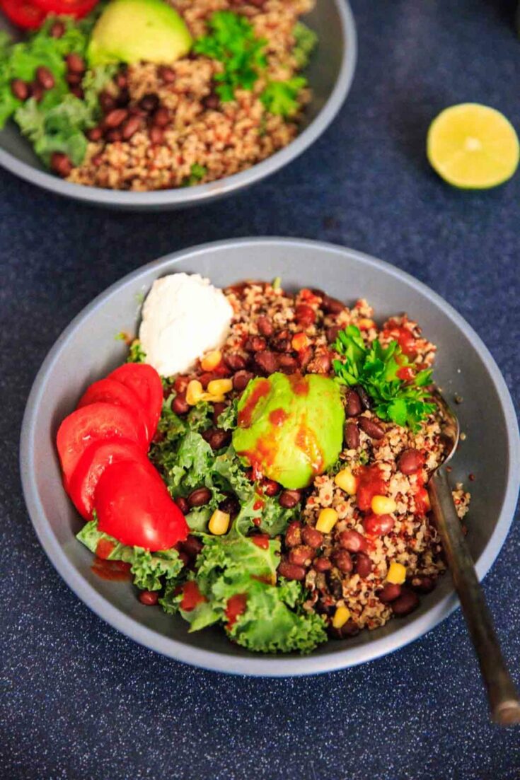 Kale and Quinoa Buddha Bowl Trial and Eater