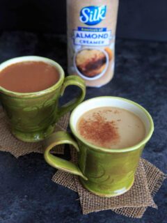 Cacao Coffee with Silk Almond Milk Creamer
