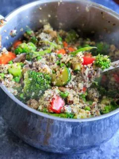 Veggie Loaded Quinoa Fried 