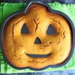 Pumpkin Cake with Pumpkin Cream Cheese Icing - after baking