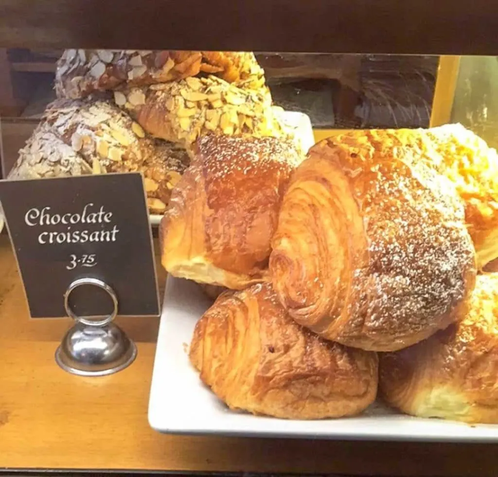 salt lake city evas cafe chocolate croissant
