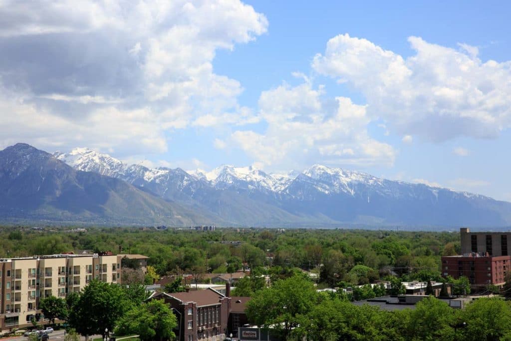 salt lake city view