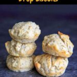 One bowl Vegan Herb Drop Biscuits. While not the same as flaky buttermilk non-vegan biscuits, these are perfect with soup and easy to throw together. 