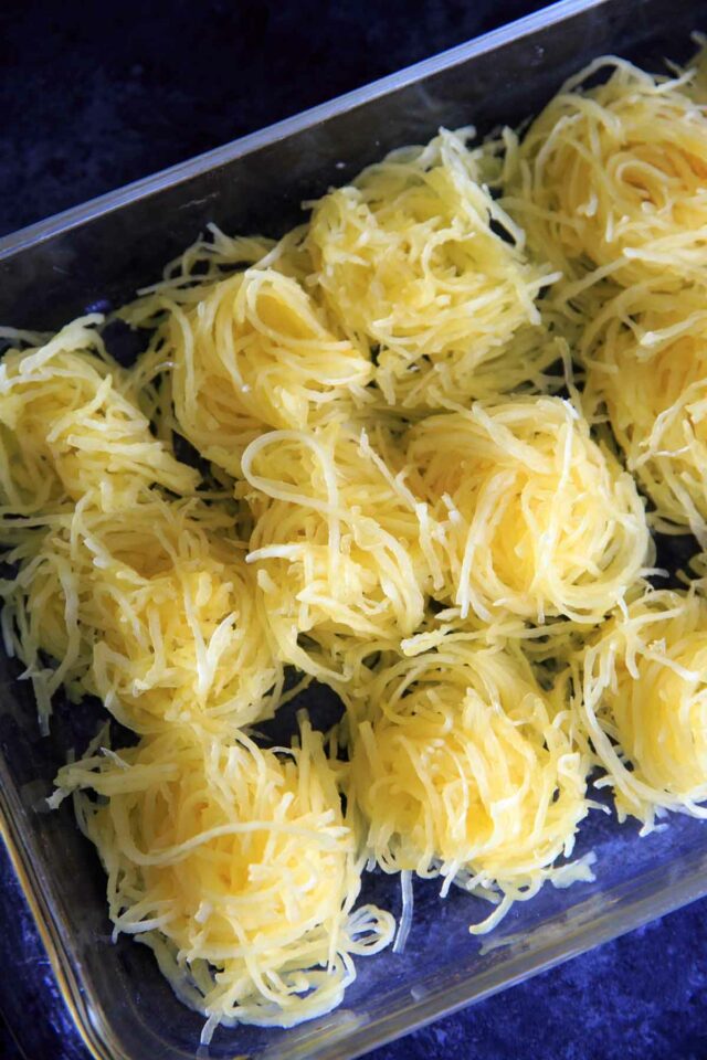 Spaghetti Squash Nests Trial and Eater