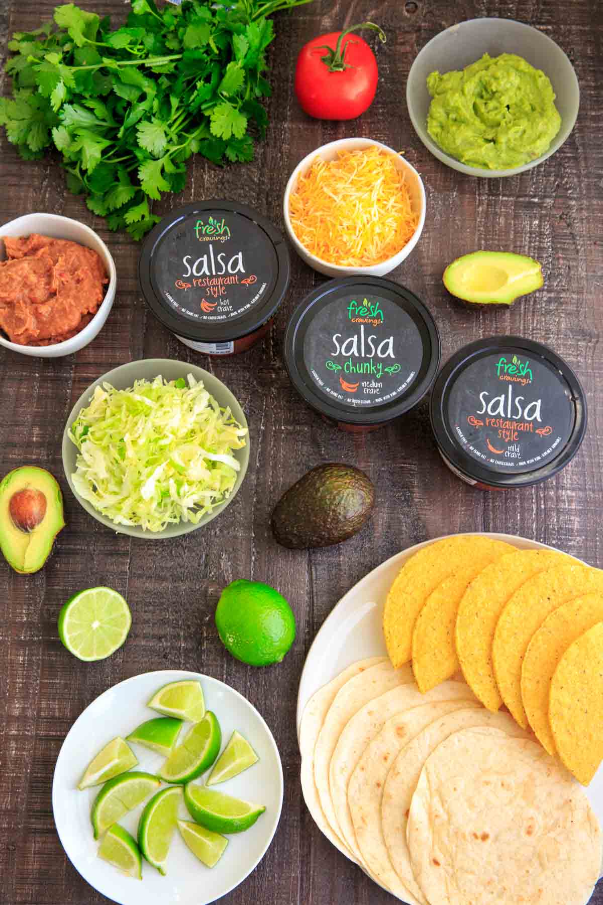 Taco Night with Fresh Cravings Salsa