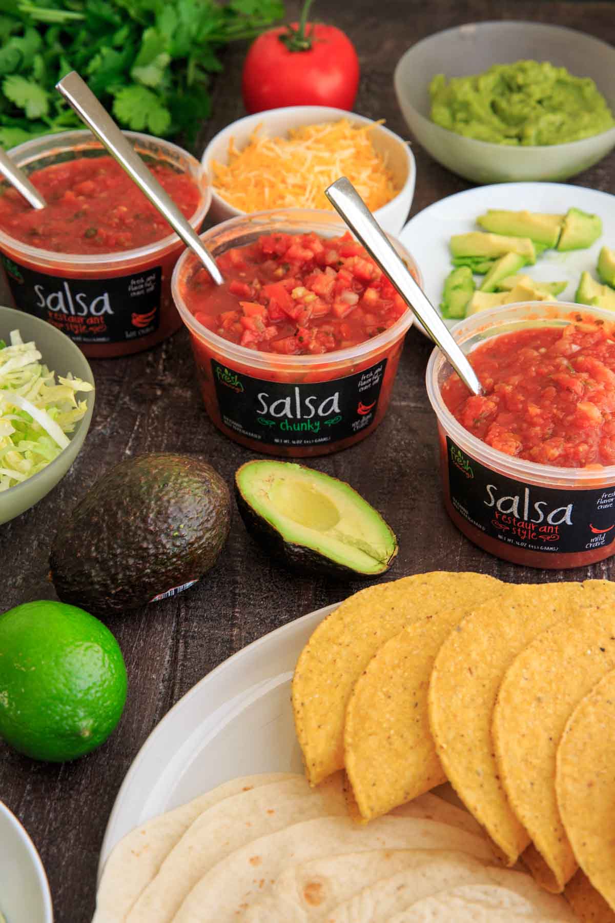 Taco Night with Fresh Cravings Salsa