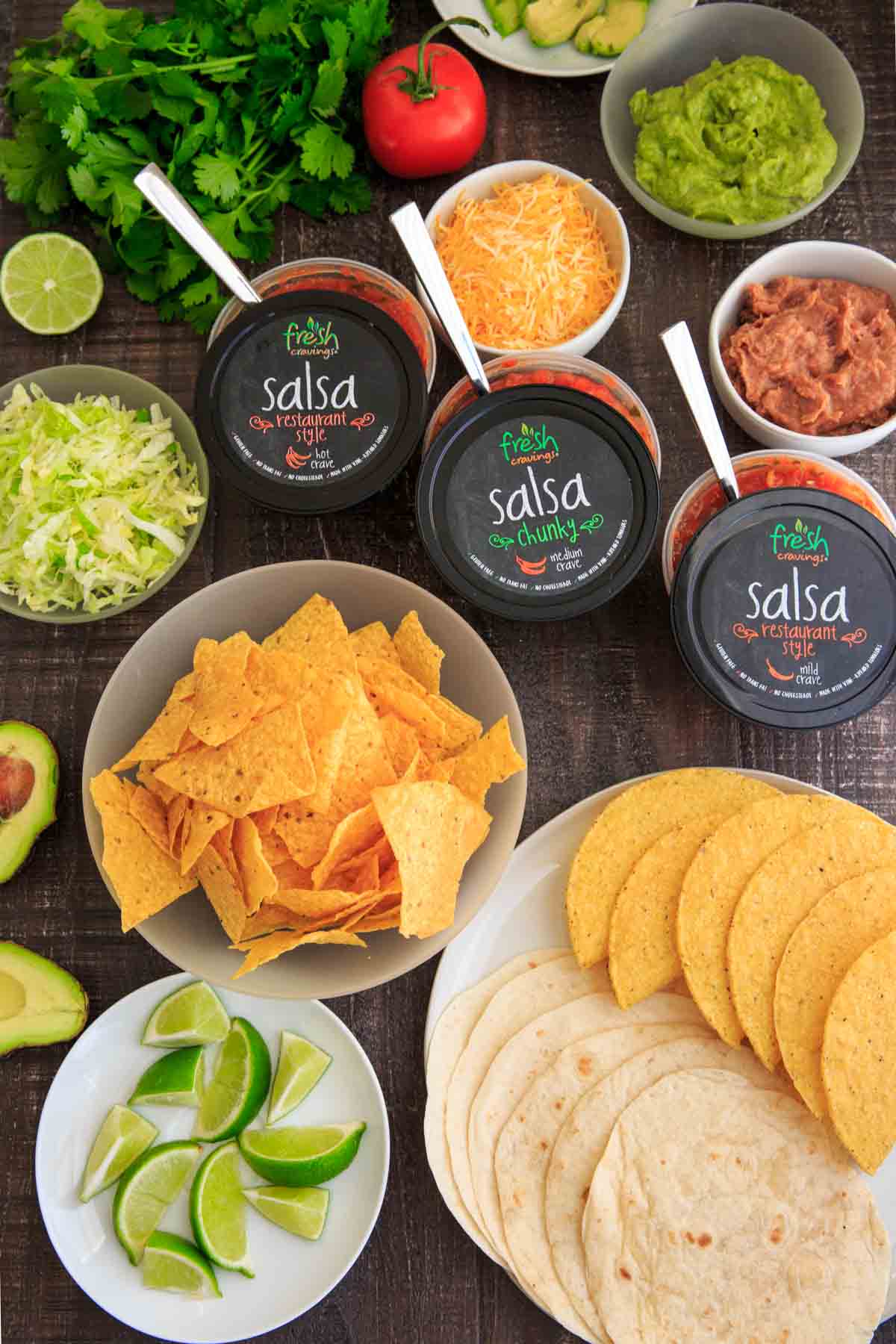 Taco Night with Fresh Cravings Salsa