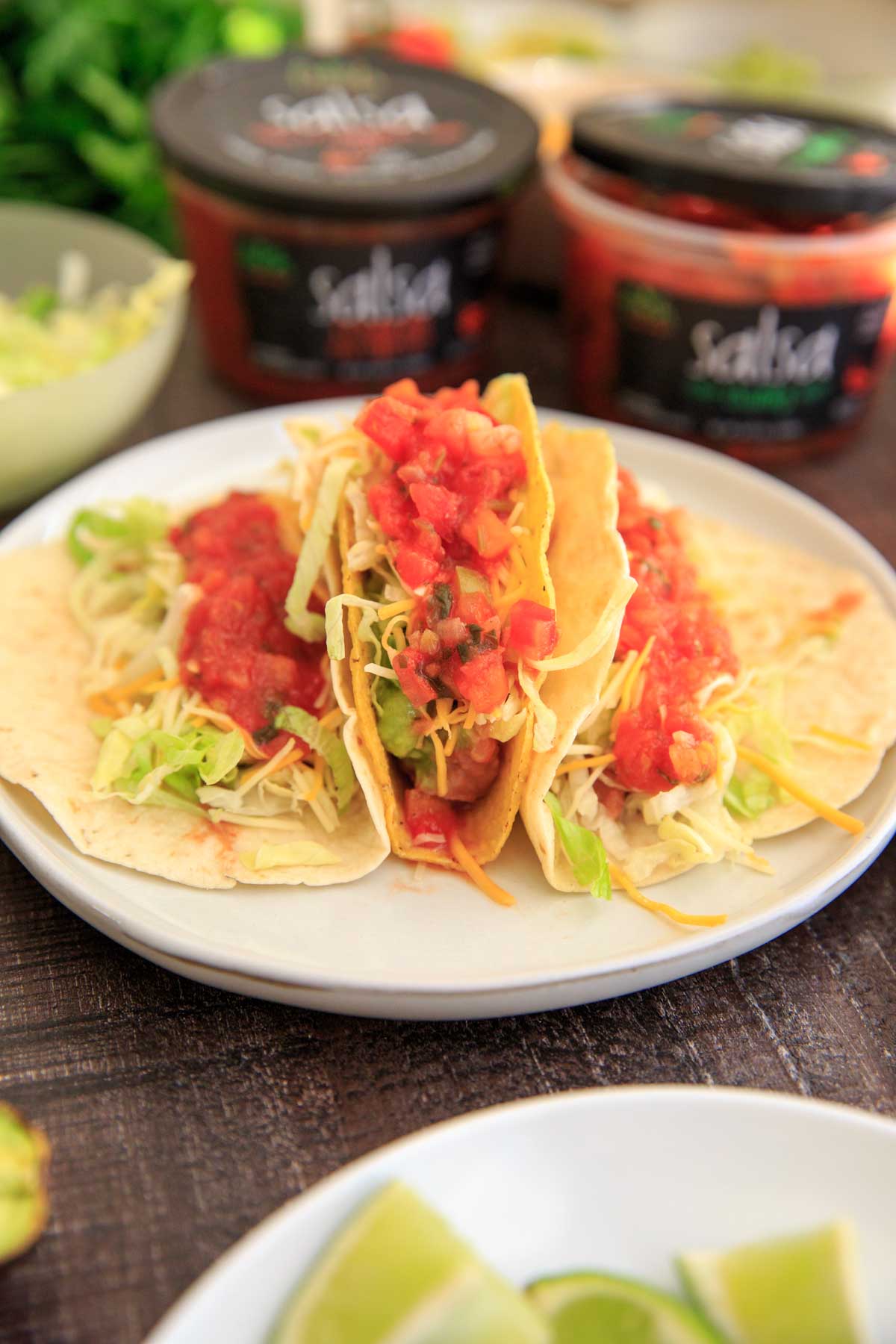 Taco Night with Fresh Cravings Salsa