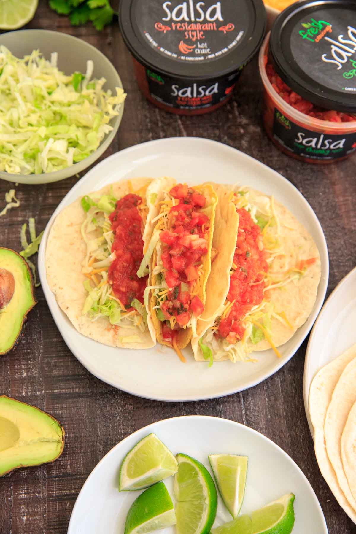 Taco Night with Fresh Cravings Salsa