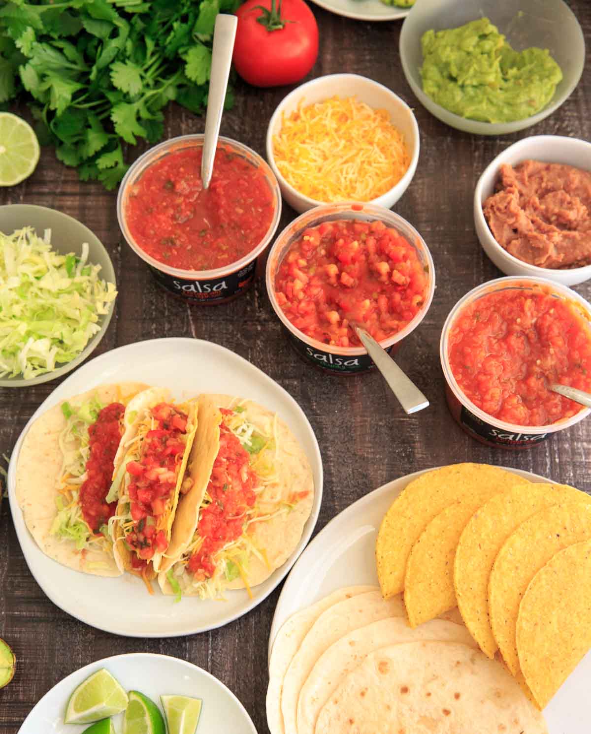 Taco Night with Fresh Cravings Salsa