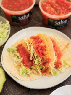 Taco Night with Fresh Cravings Salsa